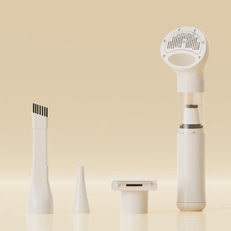 Wireless Pet Grooming Vacuum — All-in-One Hair Remover Comb for Dogs & Cats
