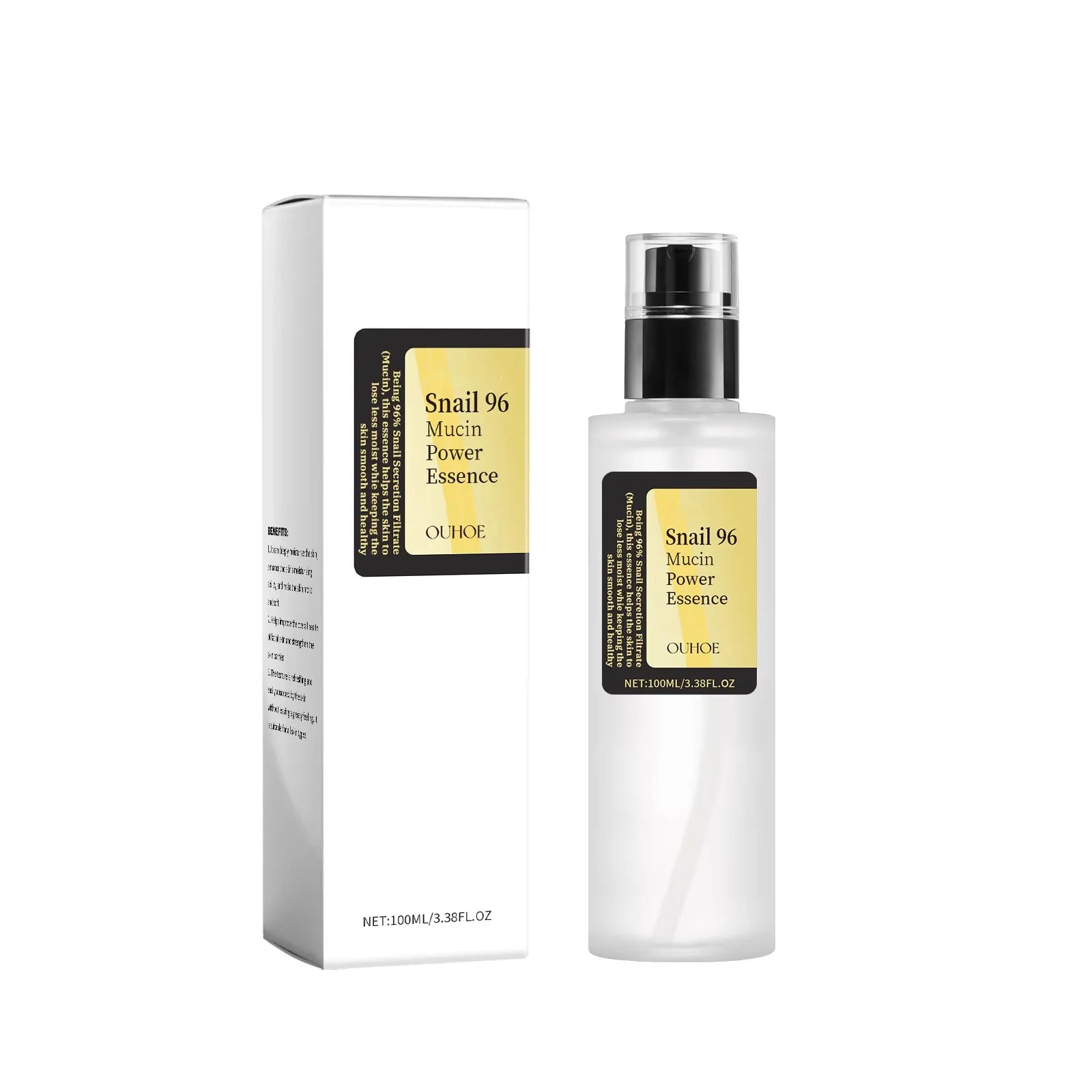 Snail Mucin Essence Serum — Anti-Aging, Brightening & Deep Hydration