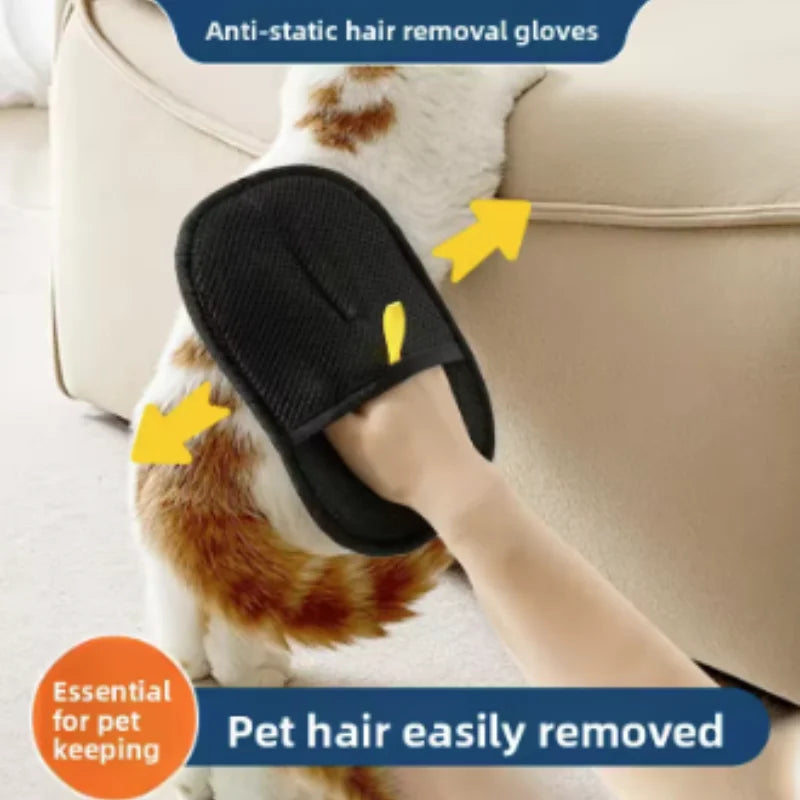 Gants épilatoires pour animaux – Double face et réutilisables