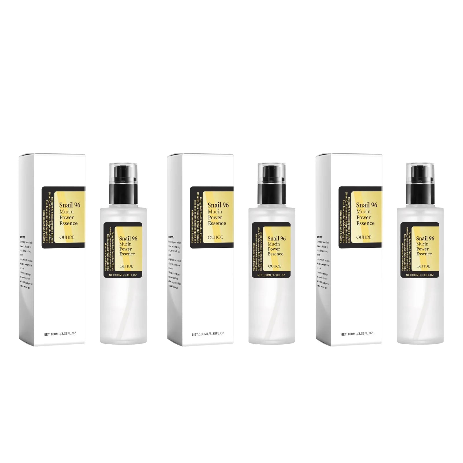 Snail Mucin Essence Serum — Anti-Aging, Brightening & Deep Hydration