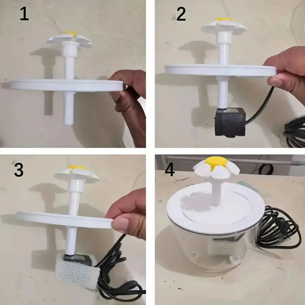 Automatic Pet Water Fountain — USB Electric, 1.2L, Cats & Dogs