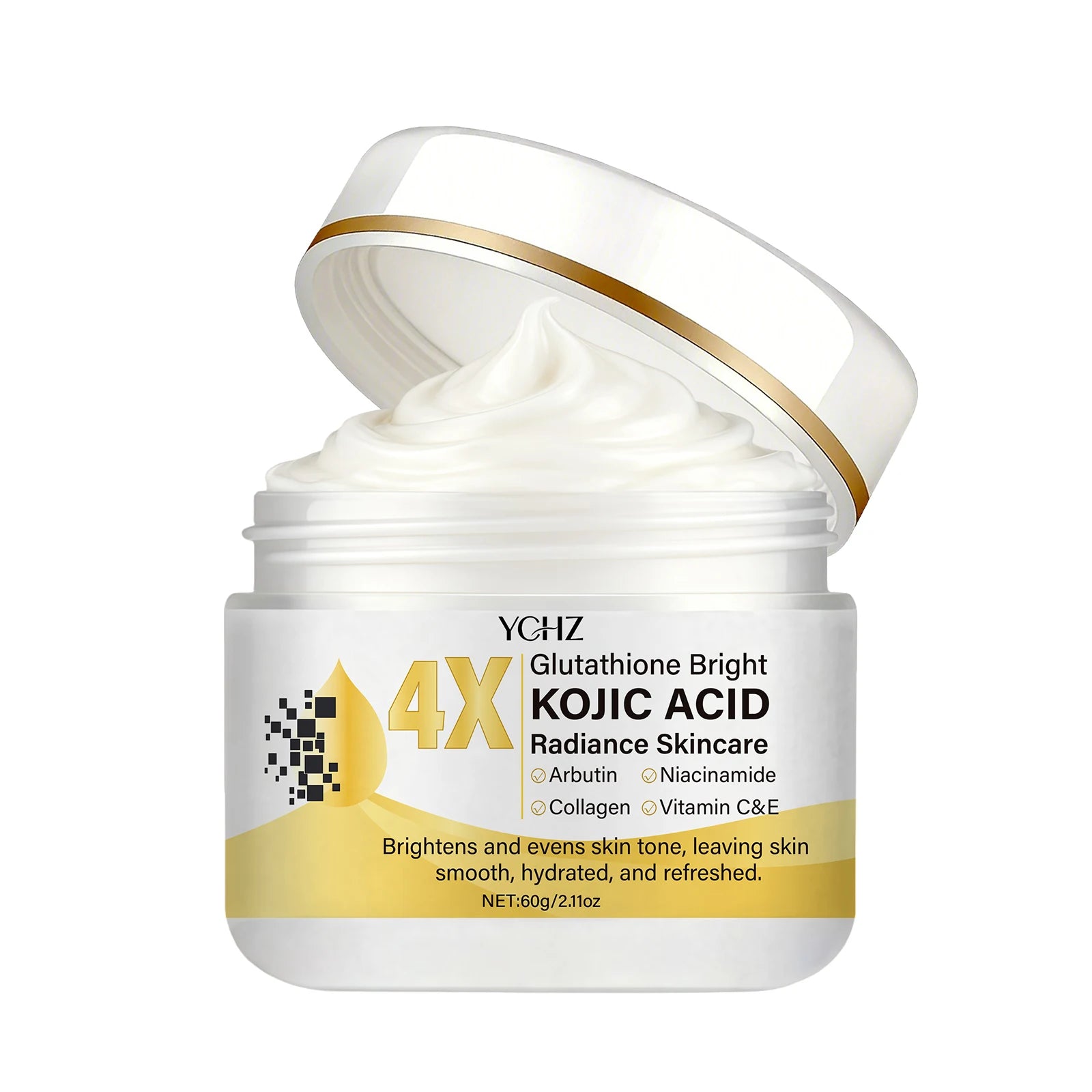 Kojic Acid & Niacinamide Brightening Face Cream - Dark Spot Corrector