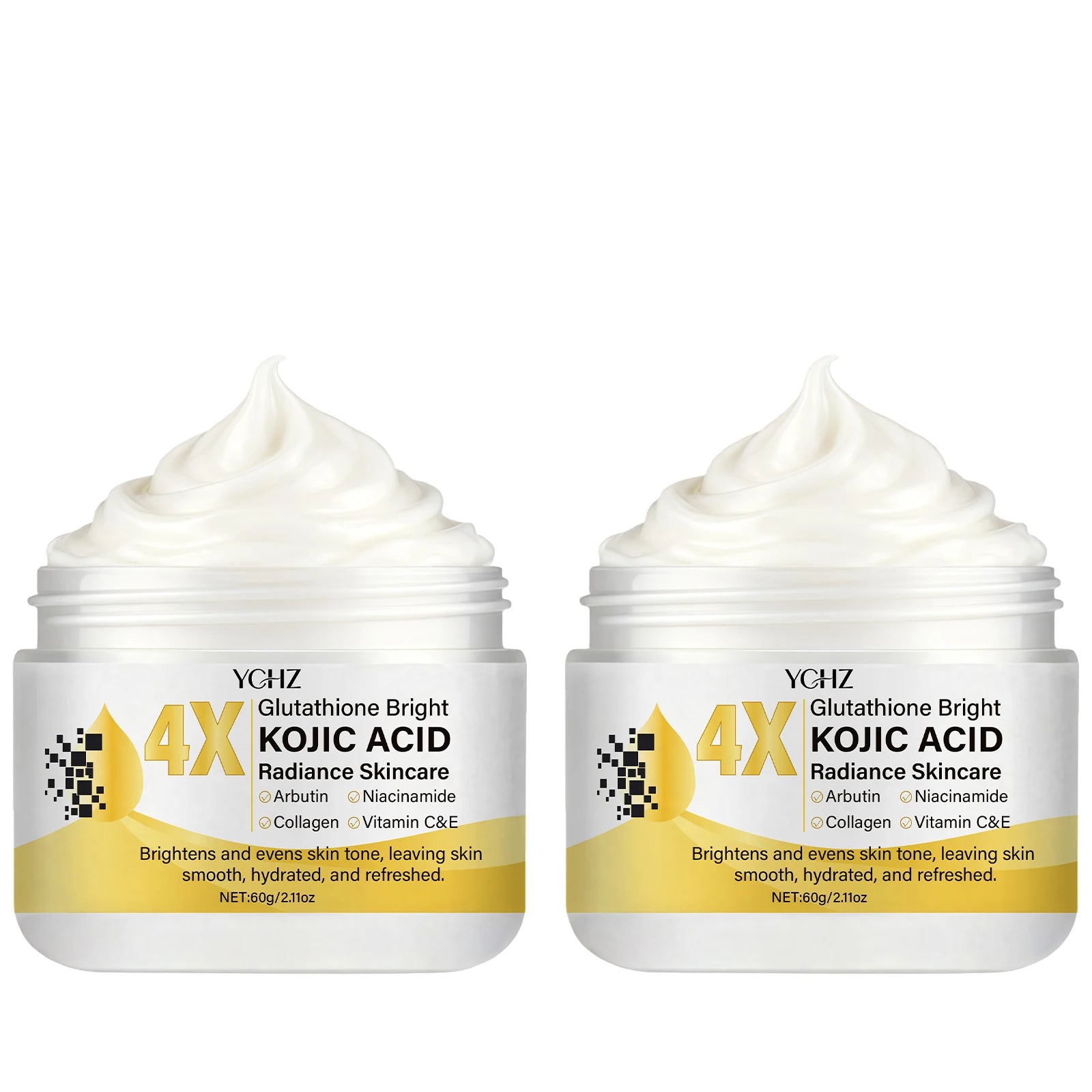 Kojic Acid & Niacinamide Brightening Face Cream - Dark Spot Corrector