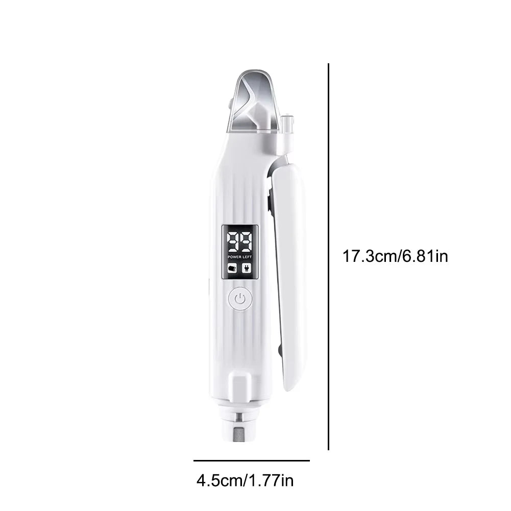 2-in-1 LED Pet Nail Trimmer & Grinder - Safe & Painless