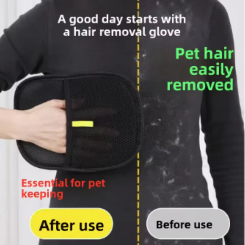 Gants épilatoires pour animaux – Double face et réutilisables