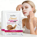 5-Pack Snail Collagen Face Masks — Anti-Aging, Hydrating & Firming Korean Skincare