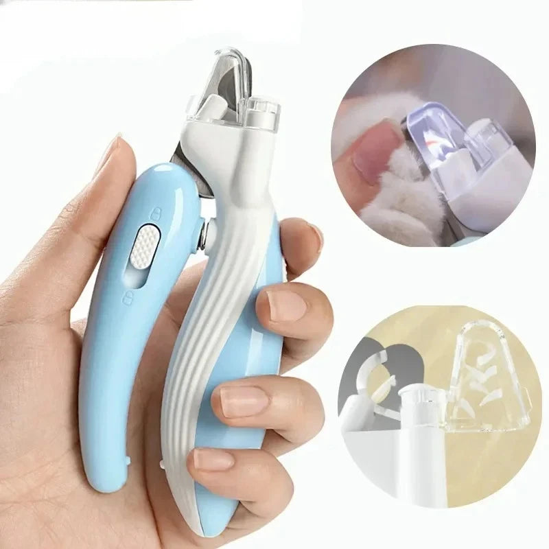 Coupe-Ongles LED pour Chien & Chat — Butée de Sécurité